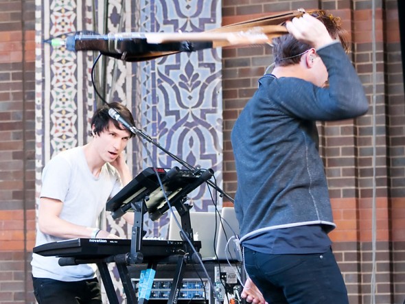 The Naked & Famous - Parklife 2011 @ The Riverstage, 1 October 2011