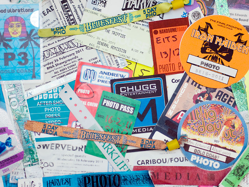 2011 Photo Passes and Tickets